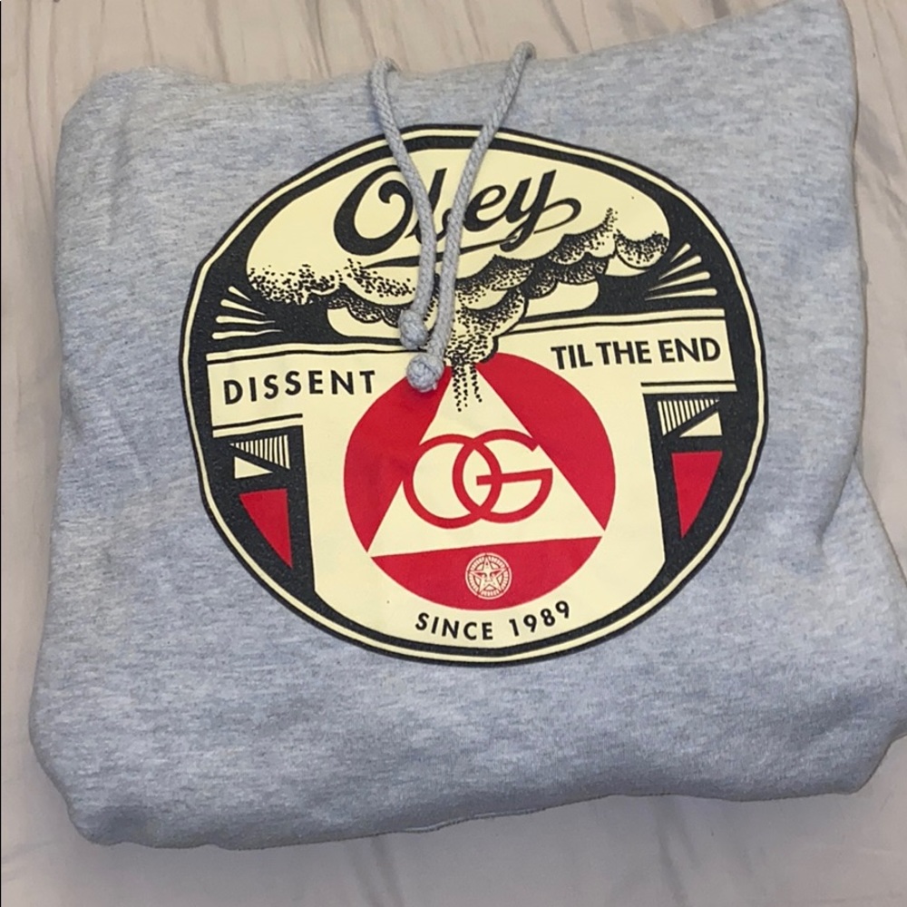 Obey Grey Hoodie